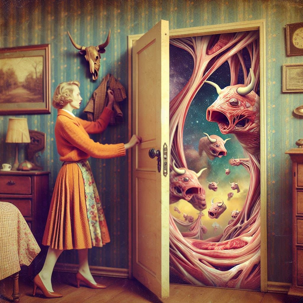 A Woman Discovers a Whimsical Parallel Universe in her 1950s...