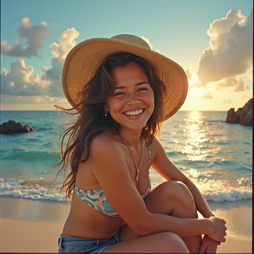 Abstract Design Made of Laughing Emojis