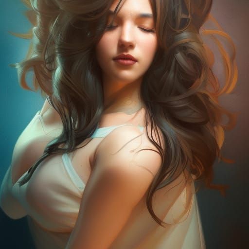 Detailed Portrait with Dynamic Lighting