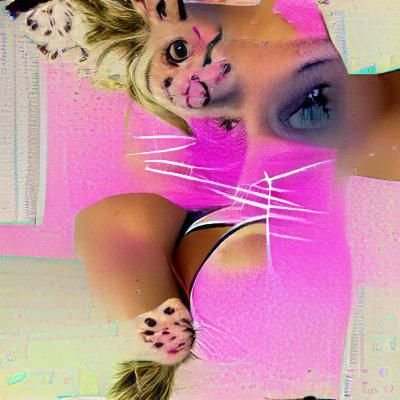 Stylized Image of a Cat