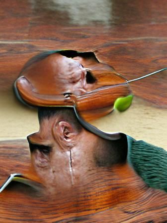 Sad Violinist Performing a Melancholy Tune