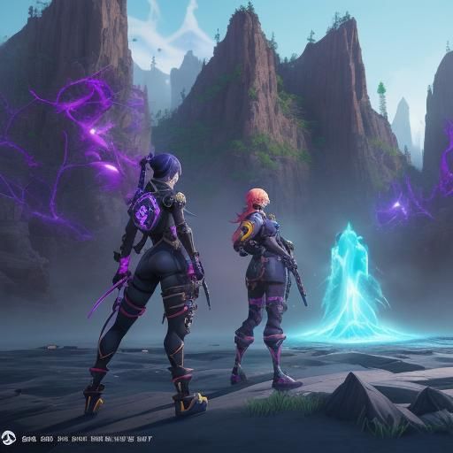 Fortnite Anime Legends Skins: Detailed Digital Art