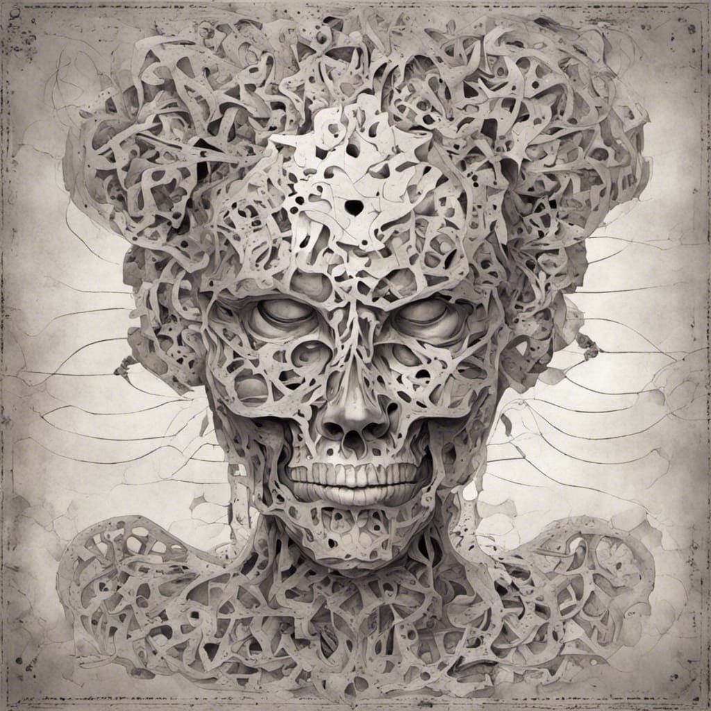 Abstract Neurogami of the Soul