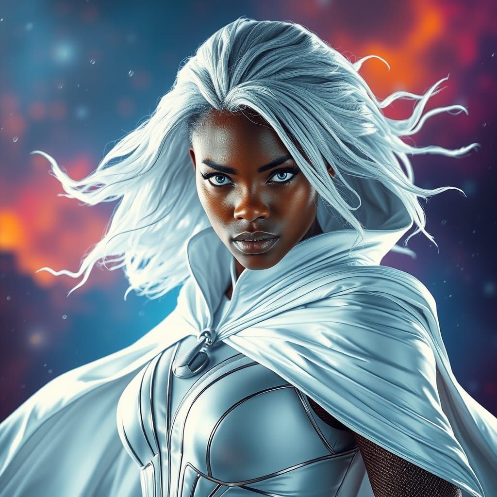 Hyper-Realistic Marvel Storm Concept Art