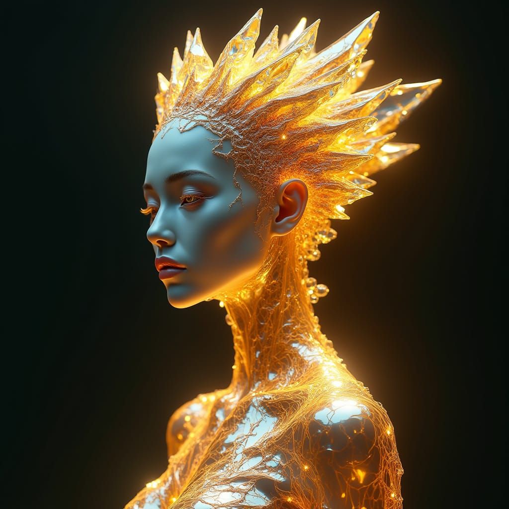 Ethereal Queen of Shifting Metamaterials in Luminous Light a...