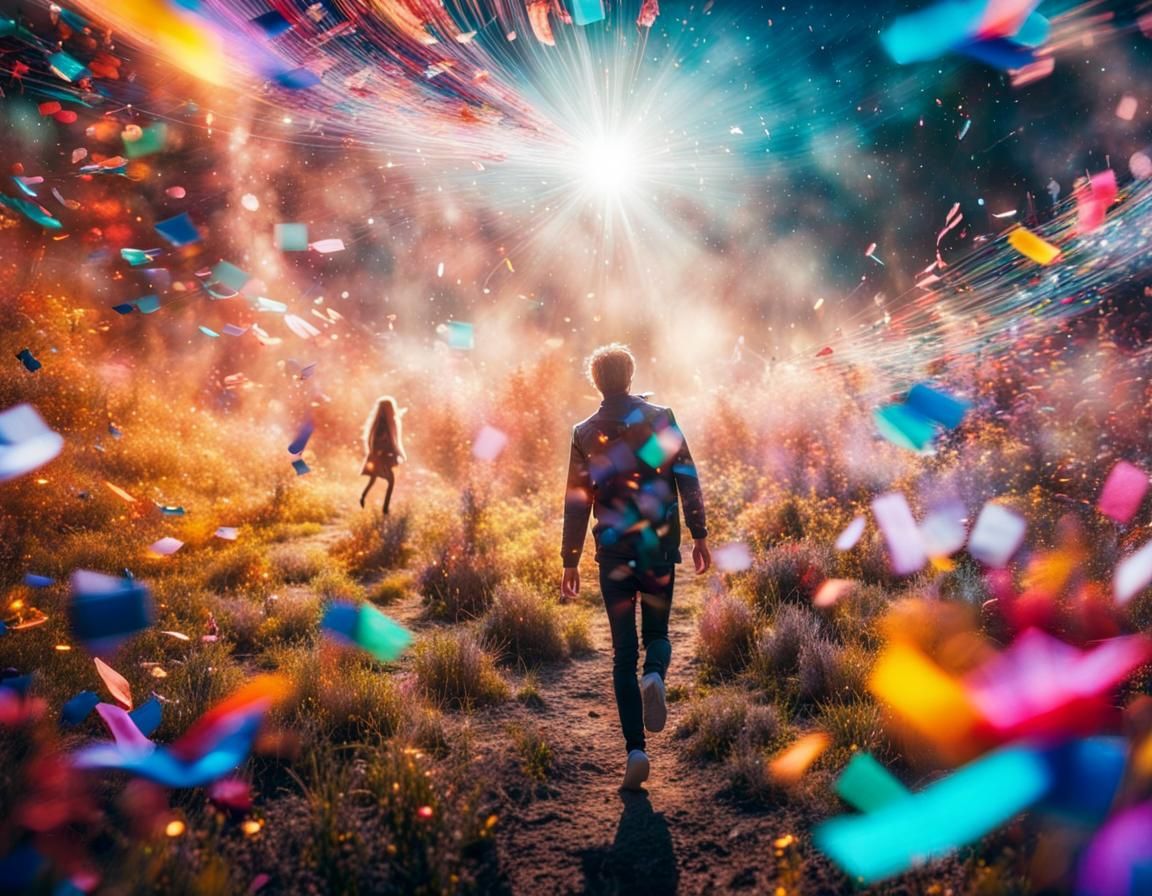 Colorful Dream in a Fantasy Wonderland