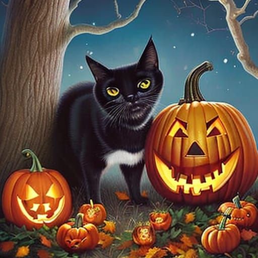 Halloween Cats 2