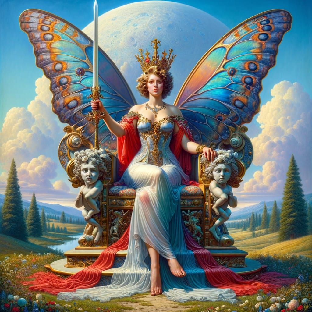 Queen of Swords, Tarot