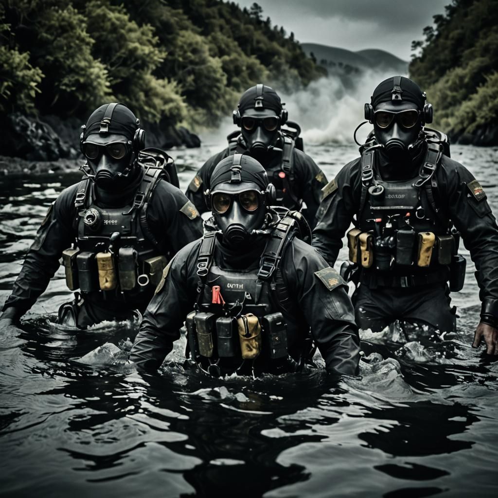 Norwegian Frogmen: Elite Divers in Murky Waters