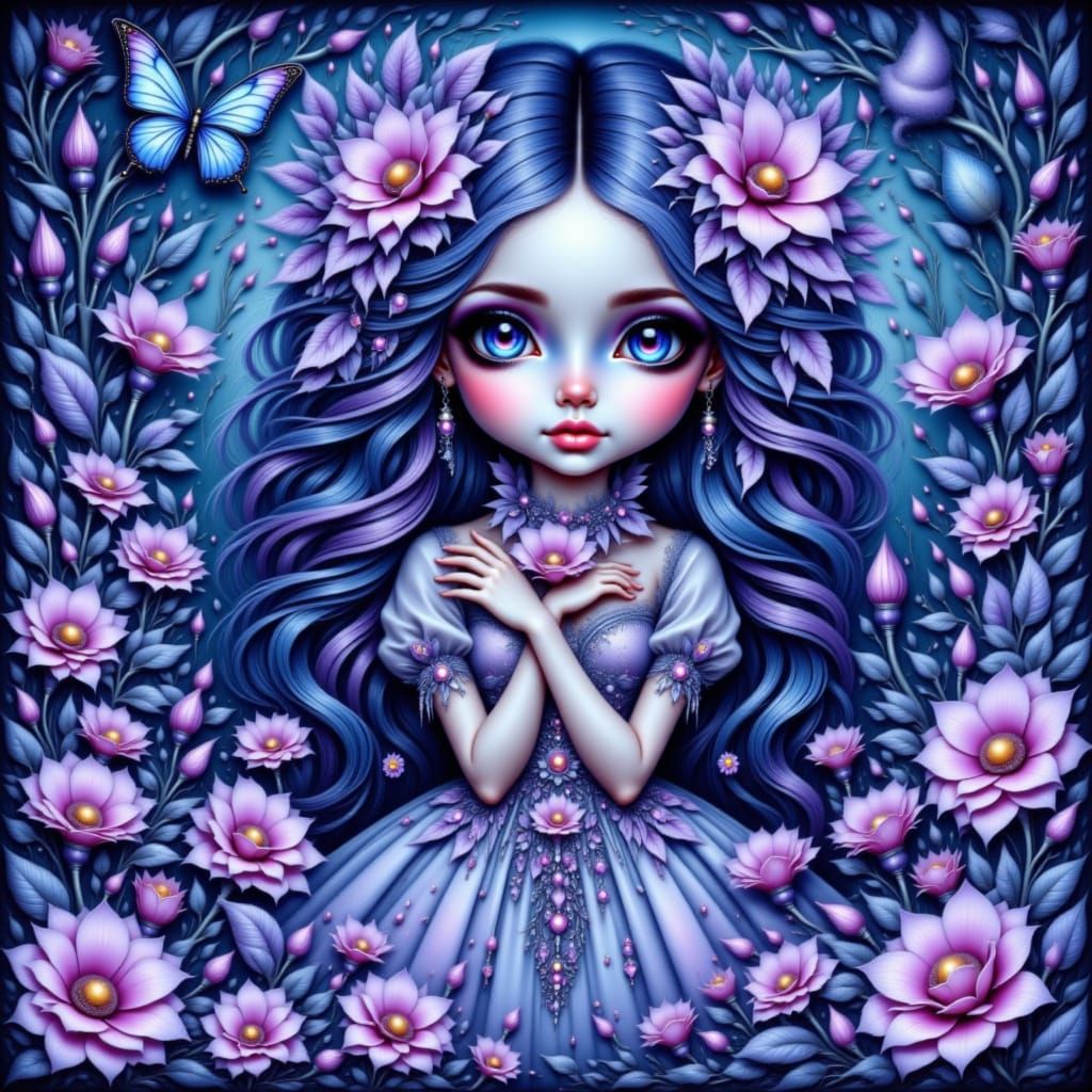 Whimsical Bohemian Dreamscape in Enchanting Digital Art