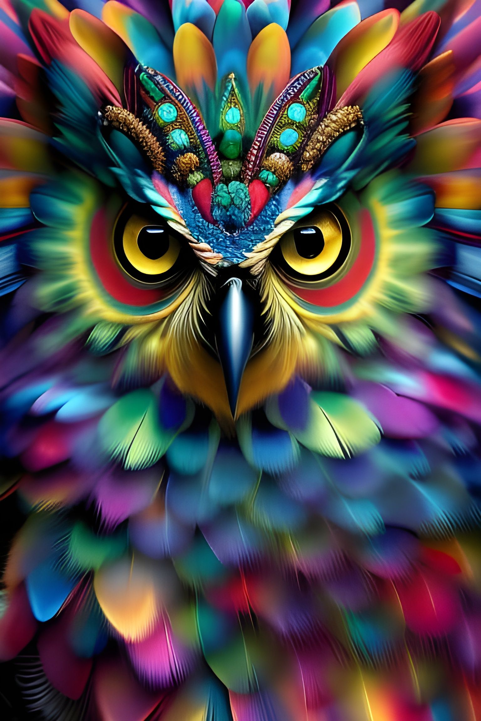 Rainbow Owl