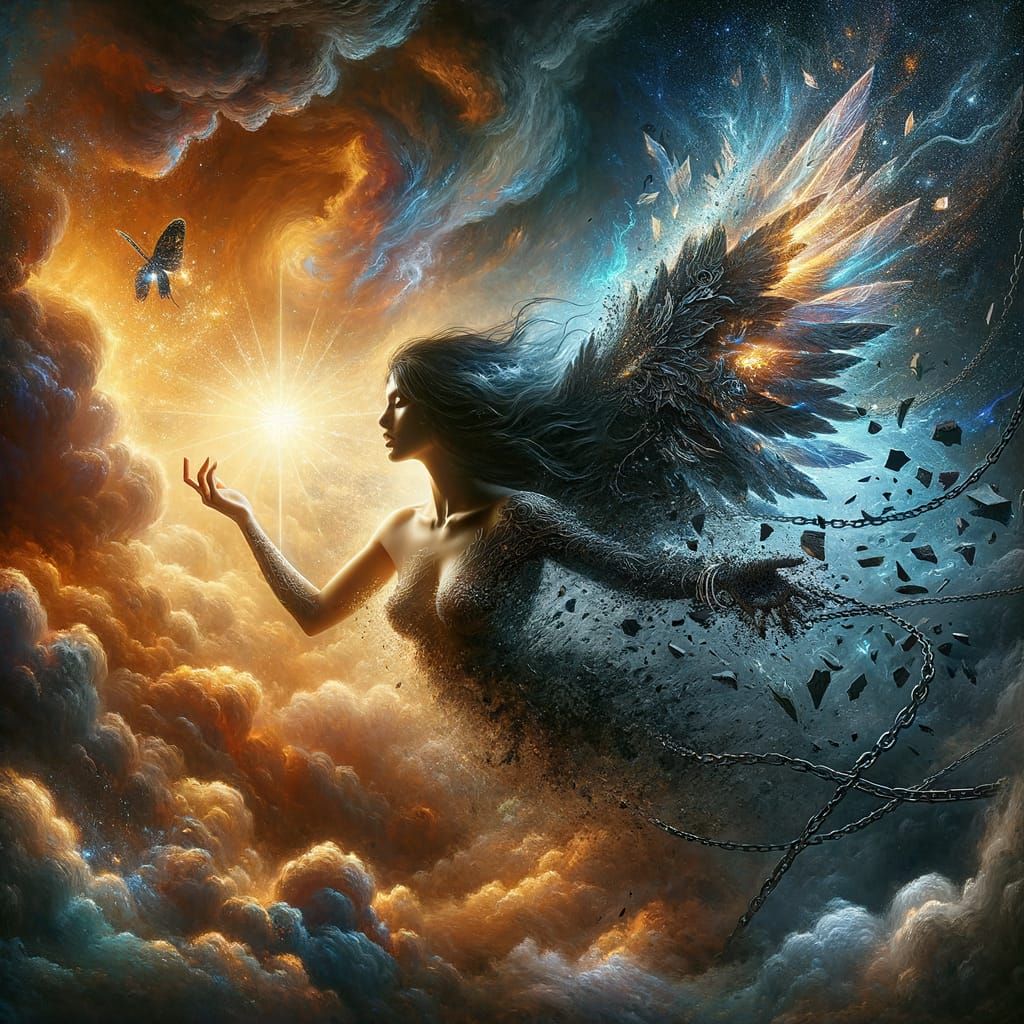 South Asian Goddess Awakens to Inner Freedom