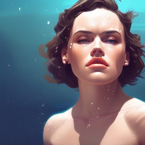 Bikini Portrait in Artgerm Style