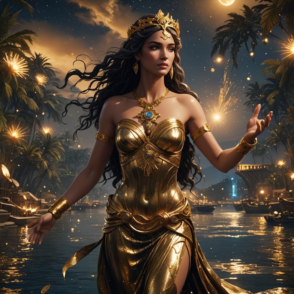 Golden Goddess of the Nile