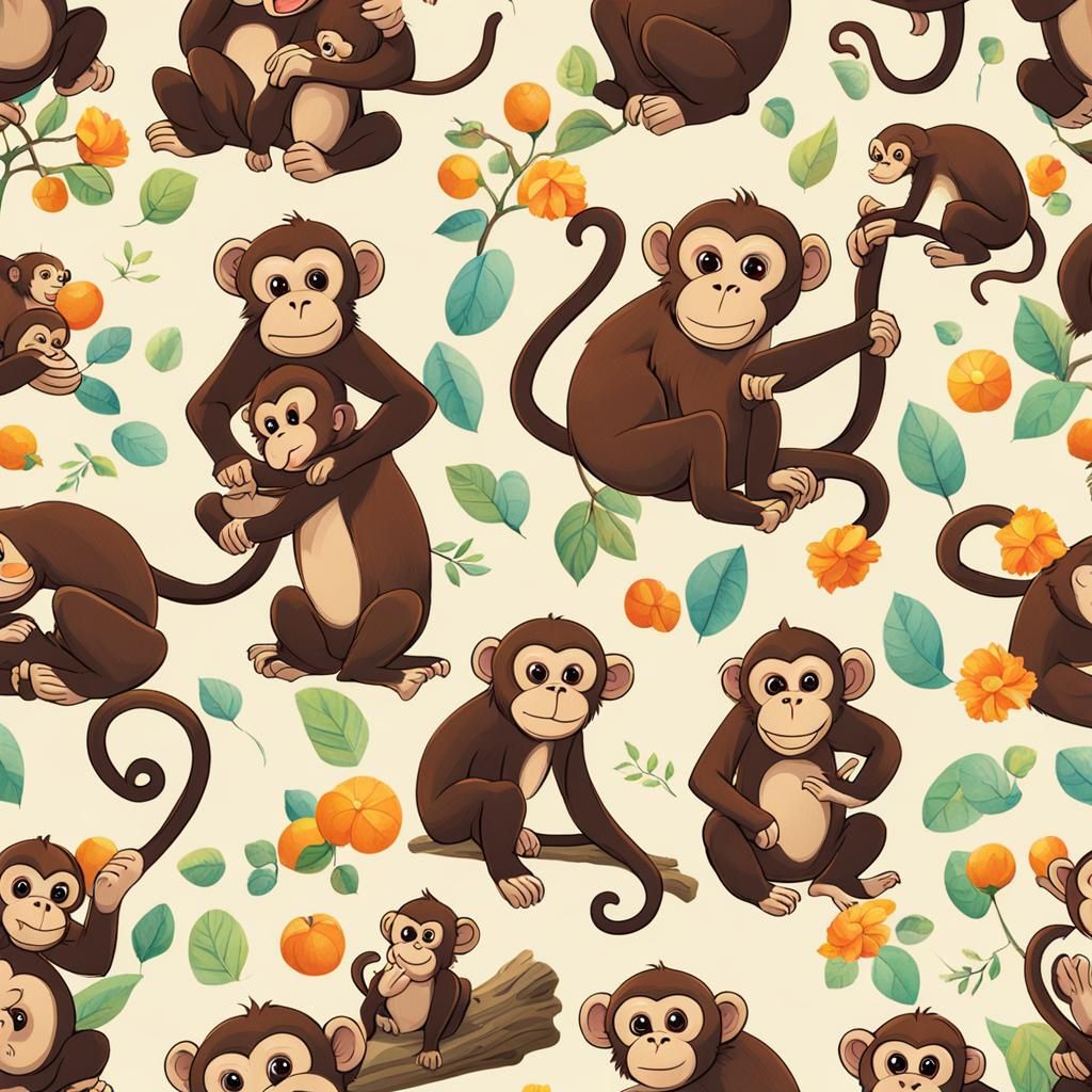 Cute Monkey Image