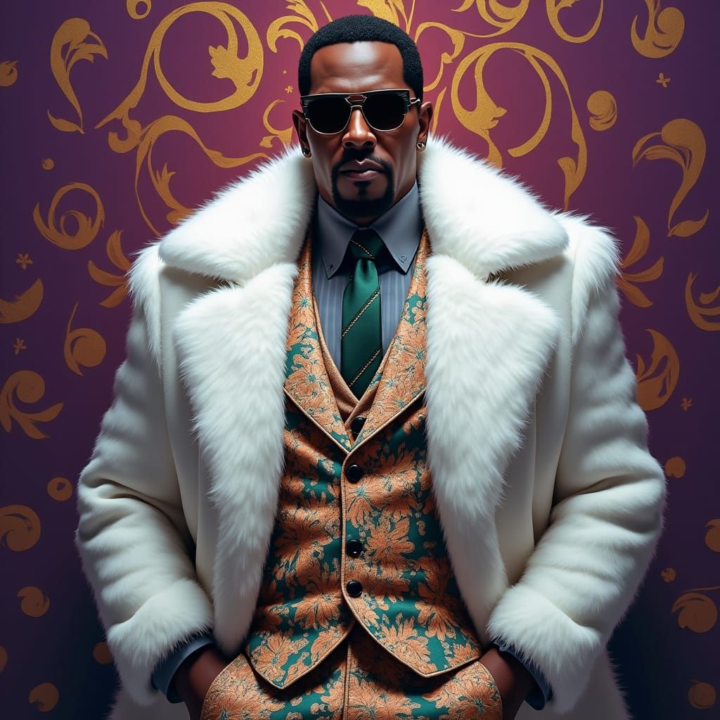 P Diddy in Fur: Fantasy Concept Art in Unreal Engine