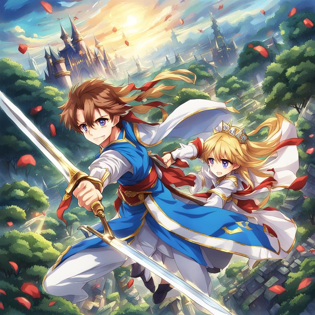 Hero's Failure: Anime-Style Princess Rescue