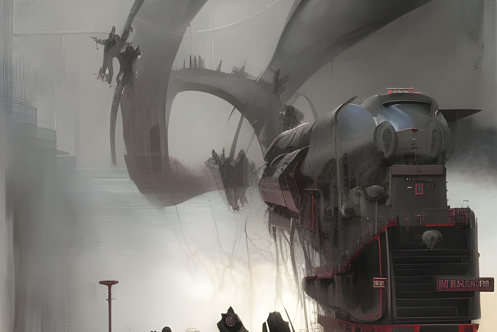 Sinister Crazy Train in Deep Color