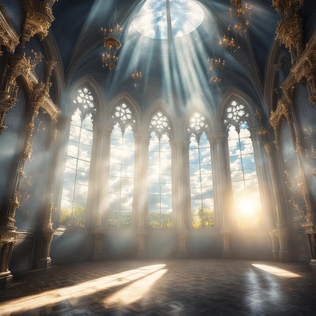 Gothic Palace Party in Divine Light