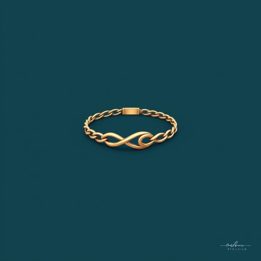 Modern Vector Logo for Custom Bracelet Company