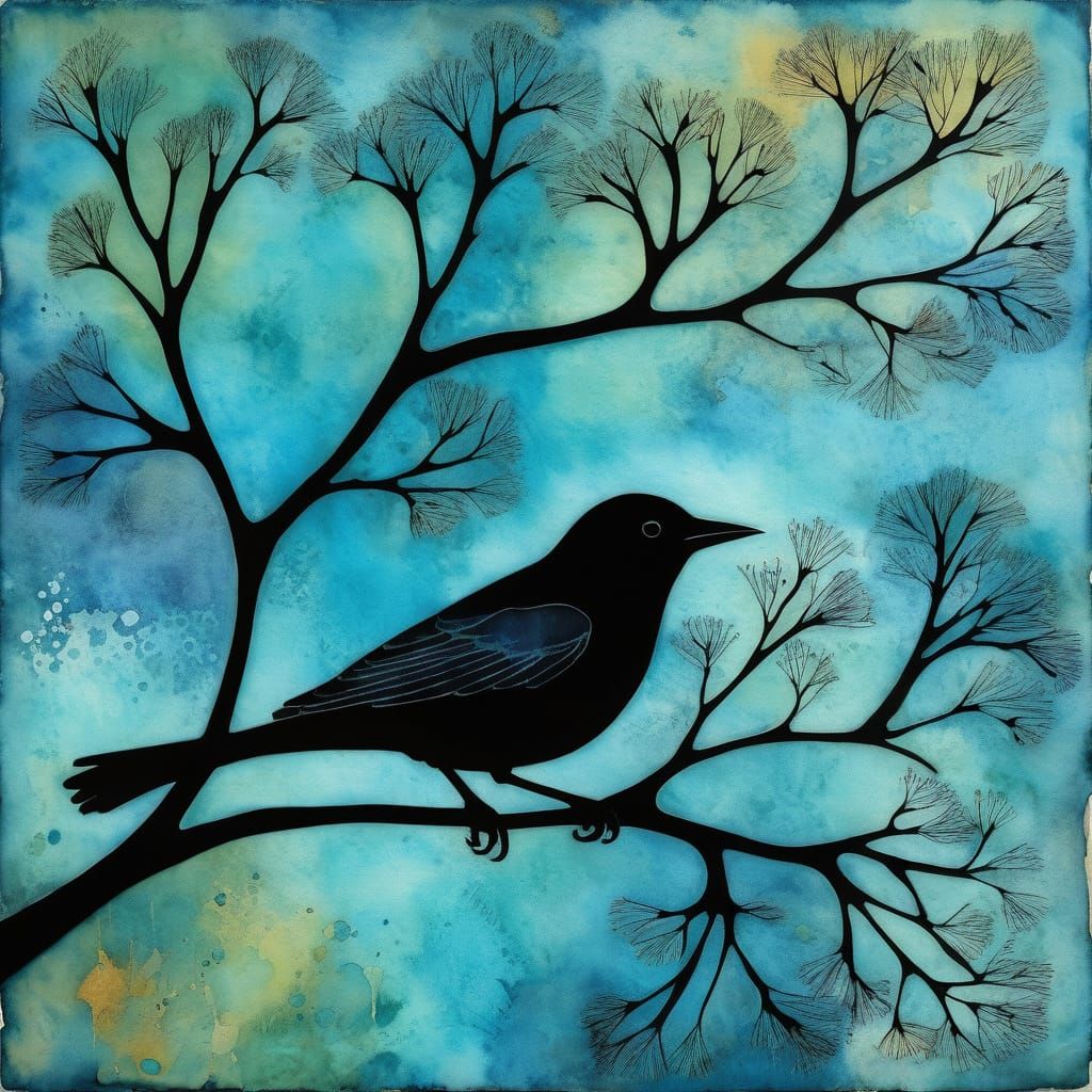 Blackbird singing in the dead of night. (Were you only waiti...