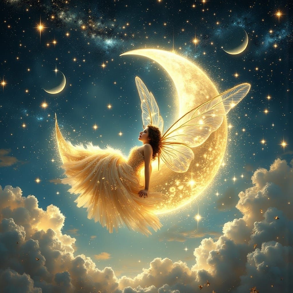 Celestial Fairy in Ethereal Glow