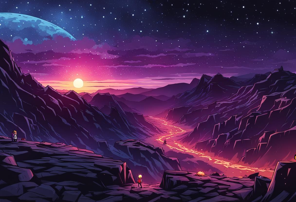 Simple Comic Book Illustration