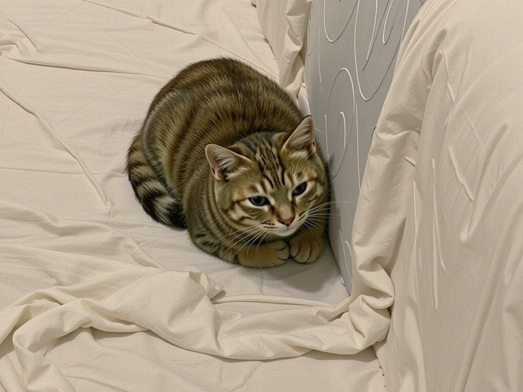 Cat Nap Inspired by Children's Book Art