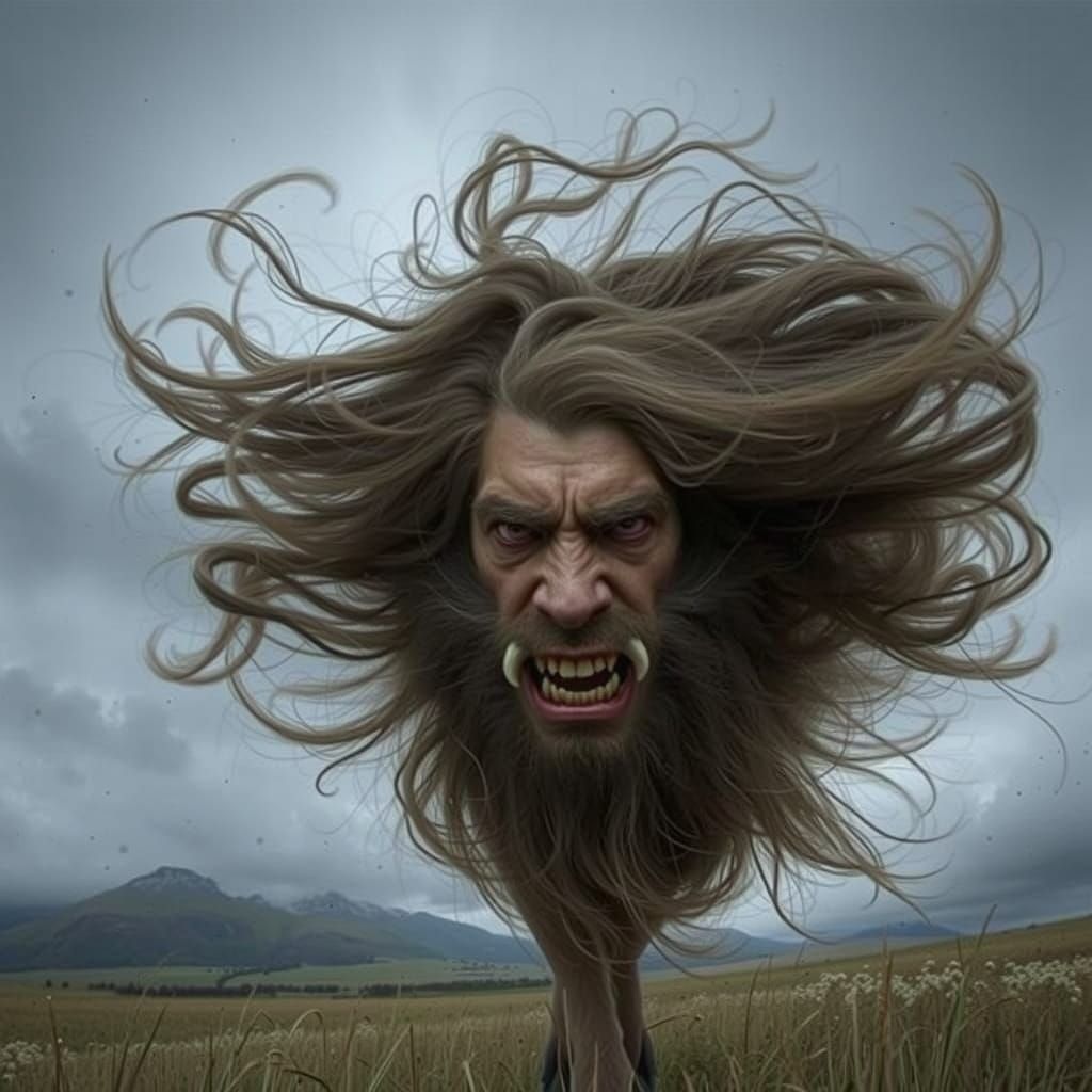 The Hairy Wind God Is Angry IV