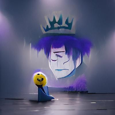 The king of sadness and happiness
