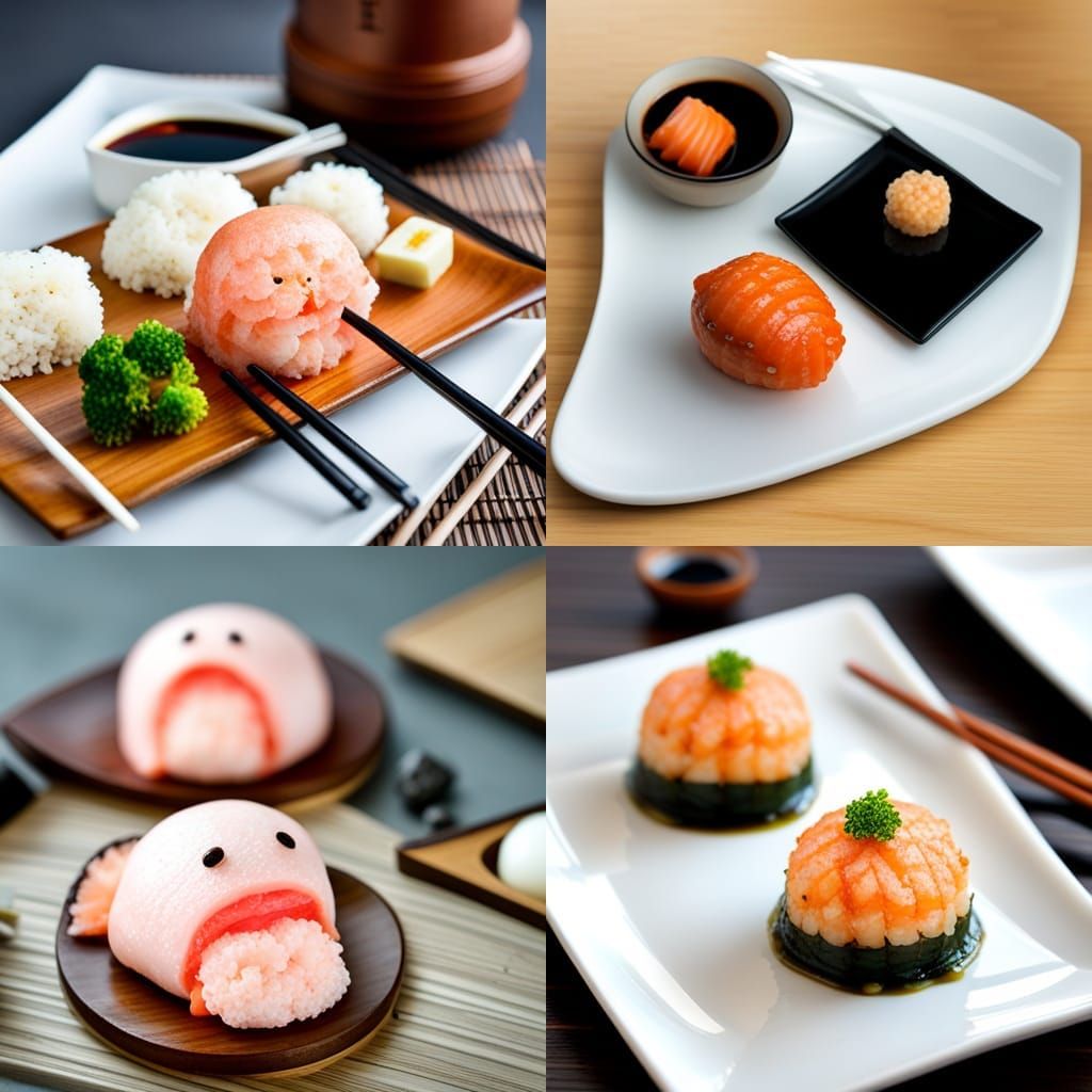 Blobfish Sushi: An AI Interpretation
