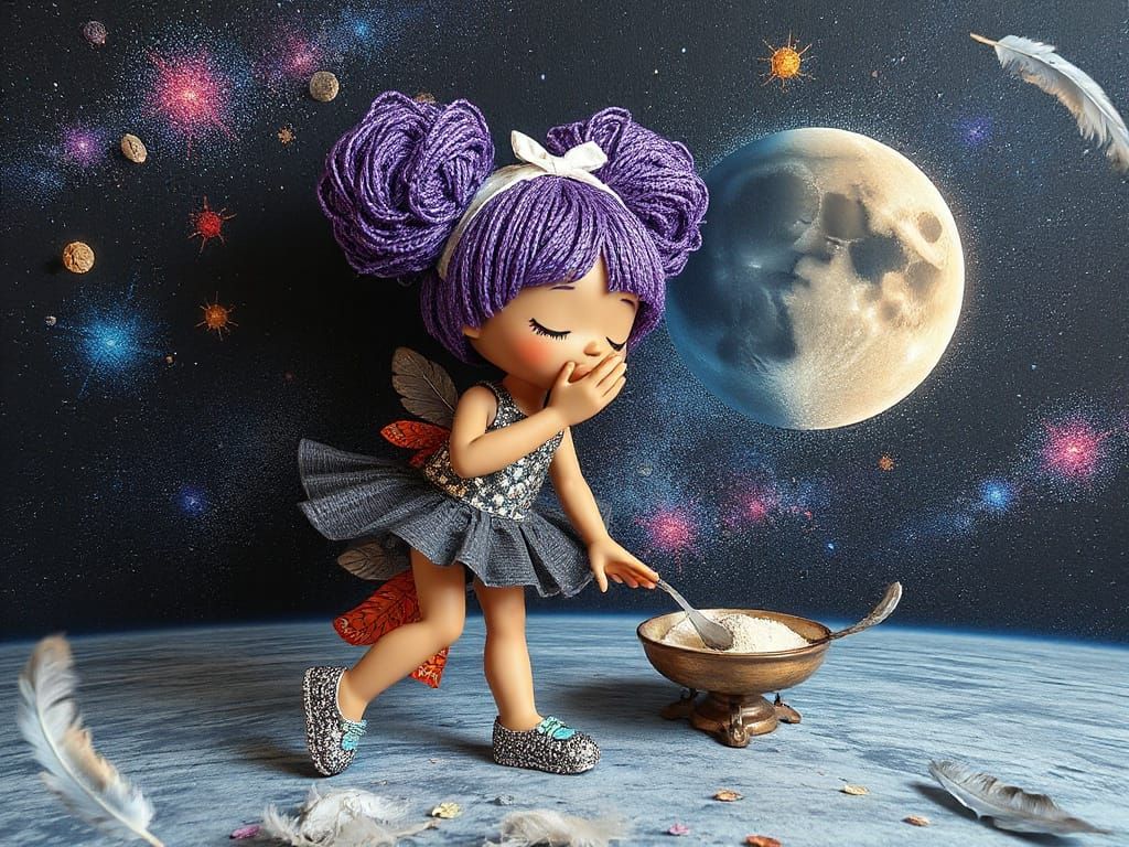 Loonyscape Spacebuns Hyaline Poetic Quilling Melodramatic Li...