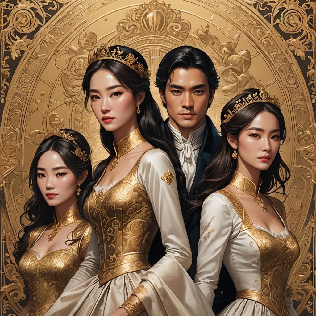 Book Cover Design: Richest Heir and Maidens