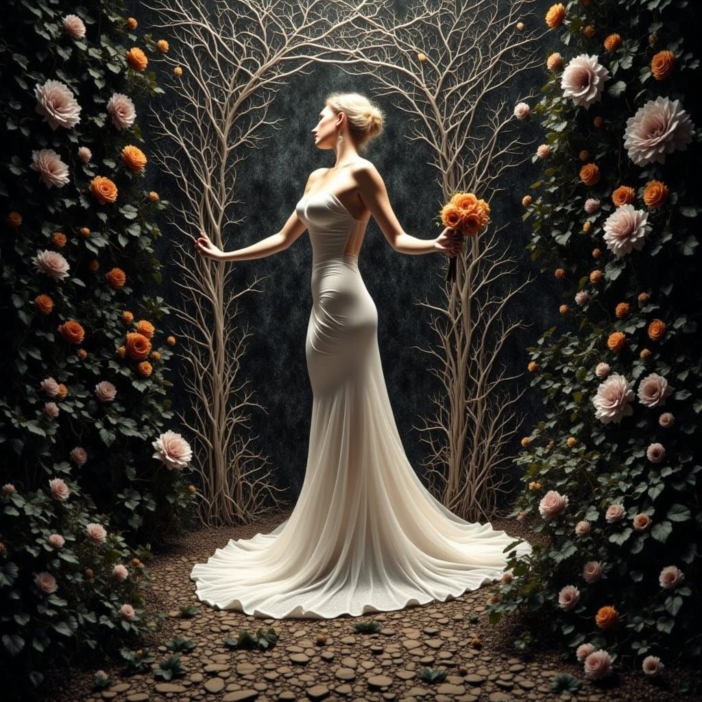 Surreal Shadows Dance in Shattered Reality