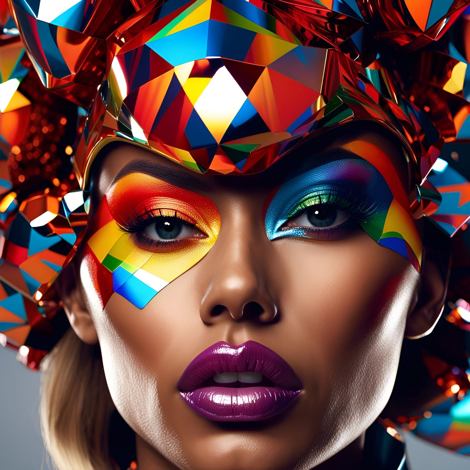 Surreal Fashion Magazine Photography in 8k