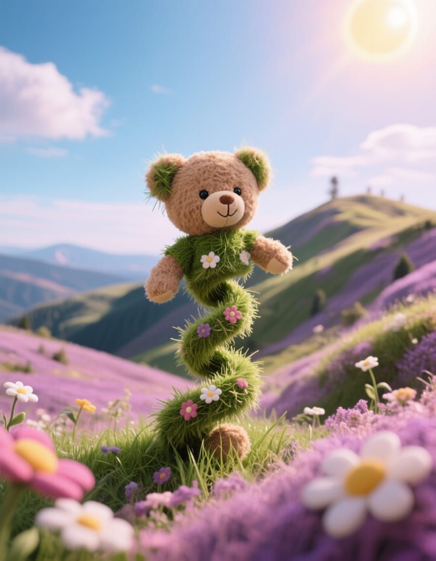 Flower-Teds Grassy Couture Atmospheric Perspective