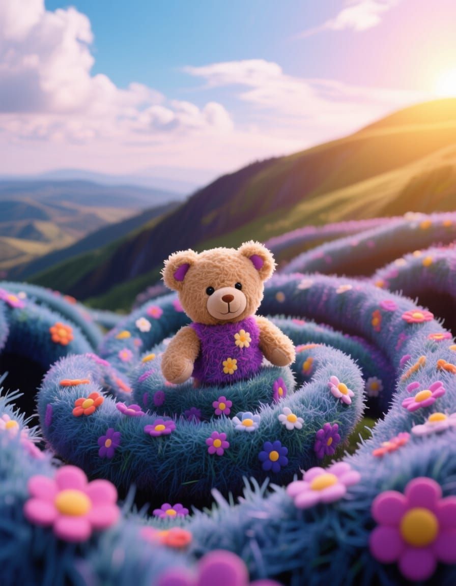 Flower-Teds Grassy Couture Atmospheric Perspective