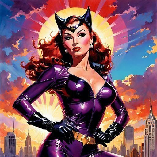 Colorful Clouds in a Dramatic Sky