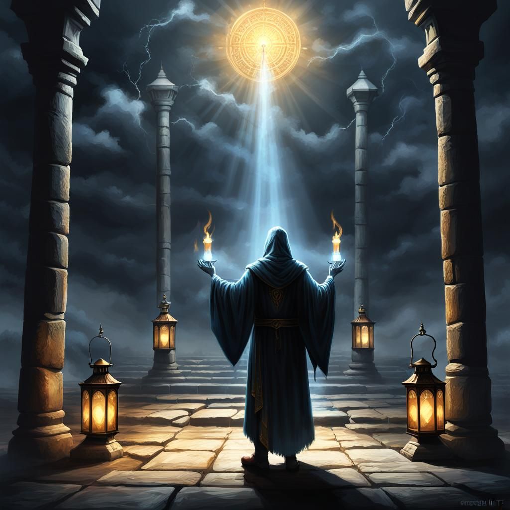 Lamps of Spirit: Dark Fantasy Concept Art