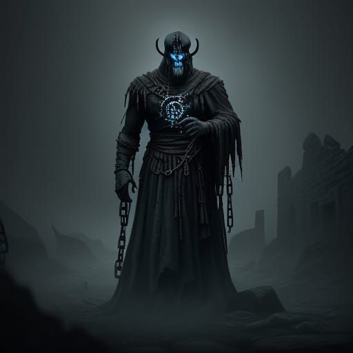 The Bound Revenant in Dark Fantasy Art