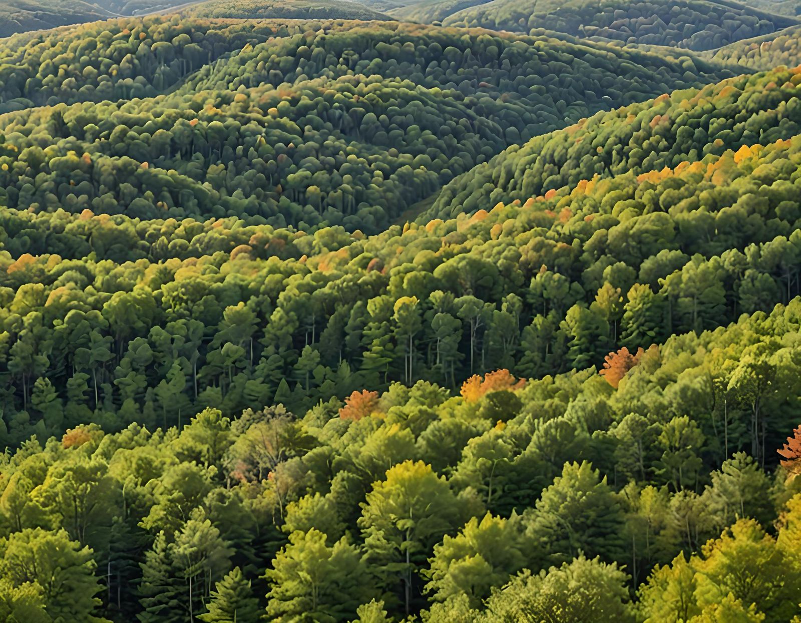 Michigan's Upper Peninsula: A Peaceful Landscape
