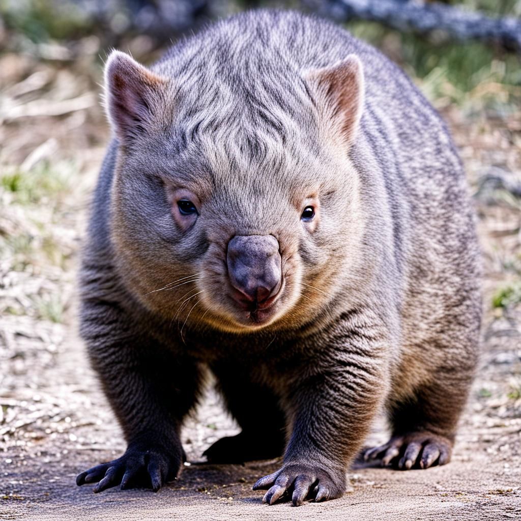 AI Wombat Image