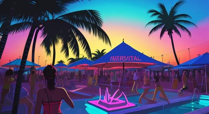 Ibiza House Party: DJs, Pool, and Sunset Vibes