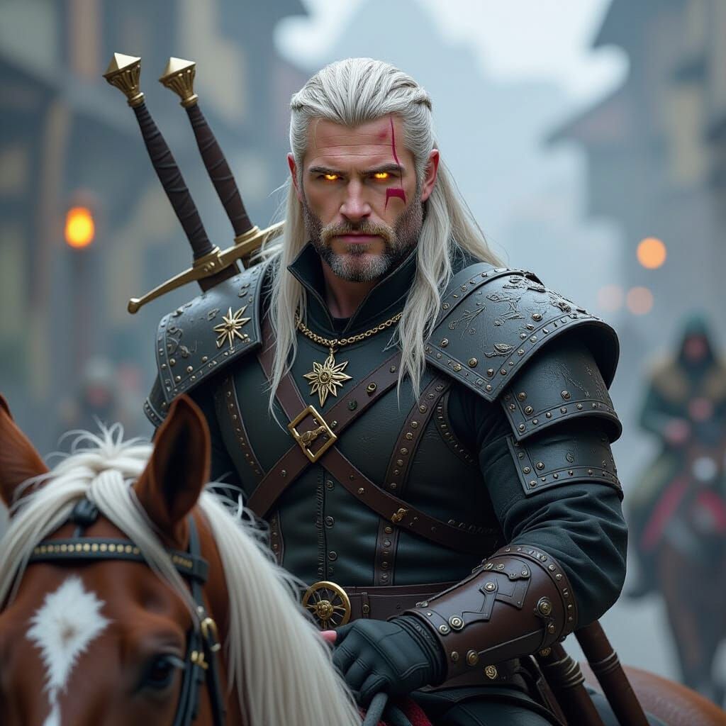 Geralt of Rivia as Gritty Medieval Hero