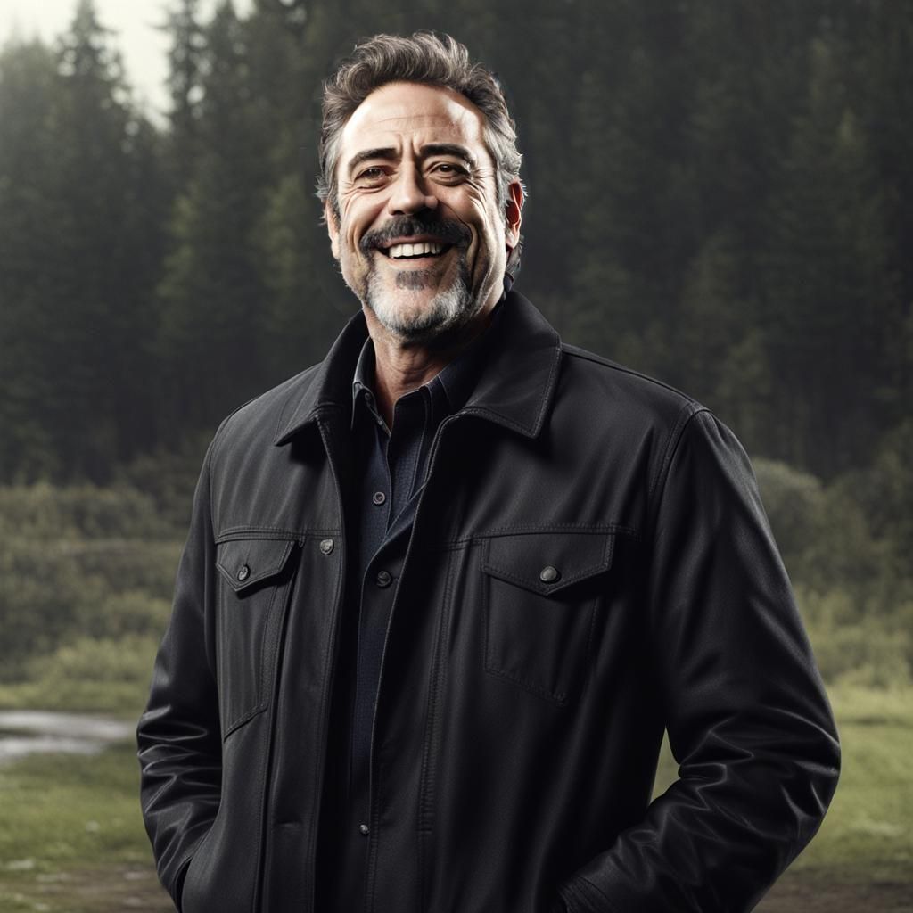 Jeffrey Dean Morgan Smiling Portrait
