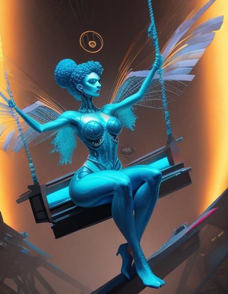 AI-Generated Image of Biological Female