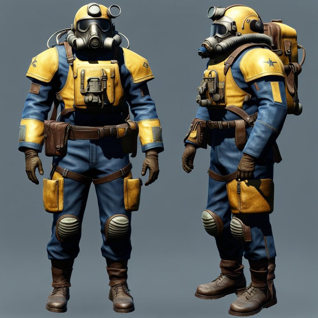 Fallout 4 Airforce Combat Armor Hazmat Suit
