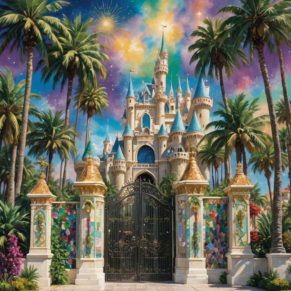 Golden Gate to Paradise: Fantasy Concept Art