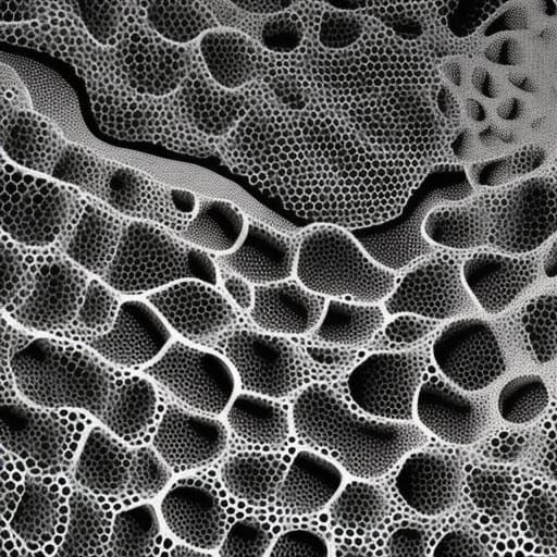 Trypophobia Trigger: Hyperdetailed Hole Clusters