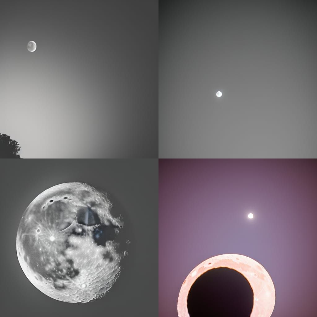 Stunning Moon Photography with Bokeh and Natural Light